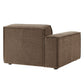 Restore Performance Fabric Upholstered Left-Facing Modular Lounge Chair by Modway