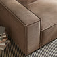 Restore Performance Fabric Upholstered Left-Facing Modular Lounge Chair by Modway