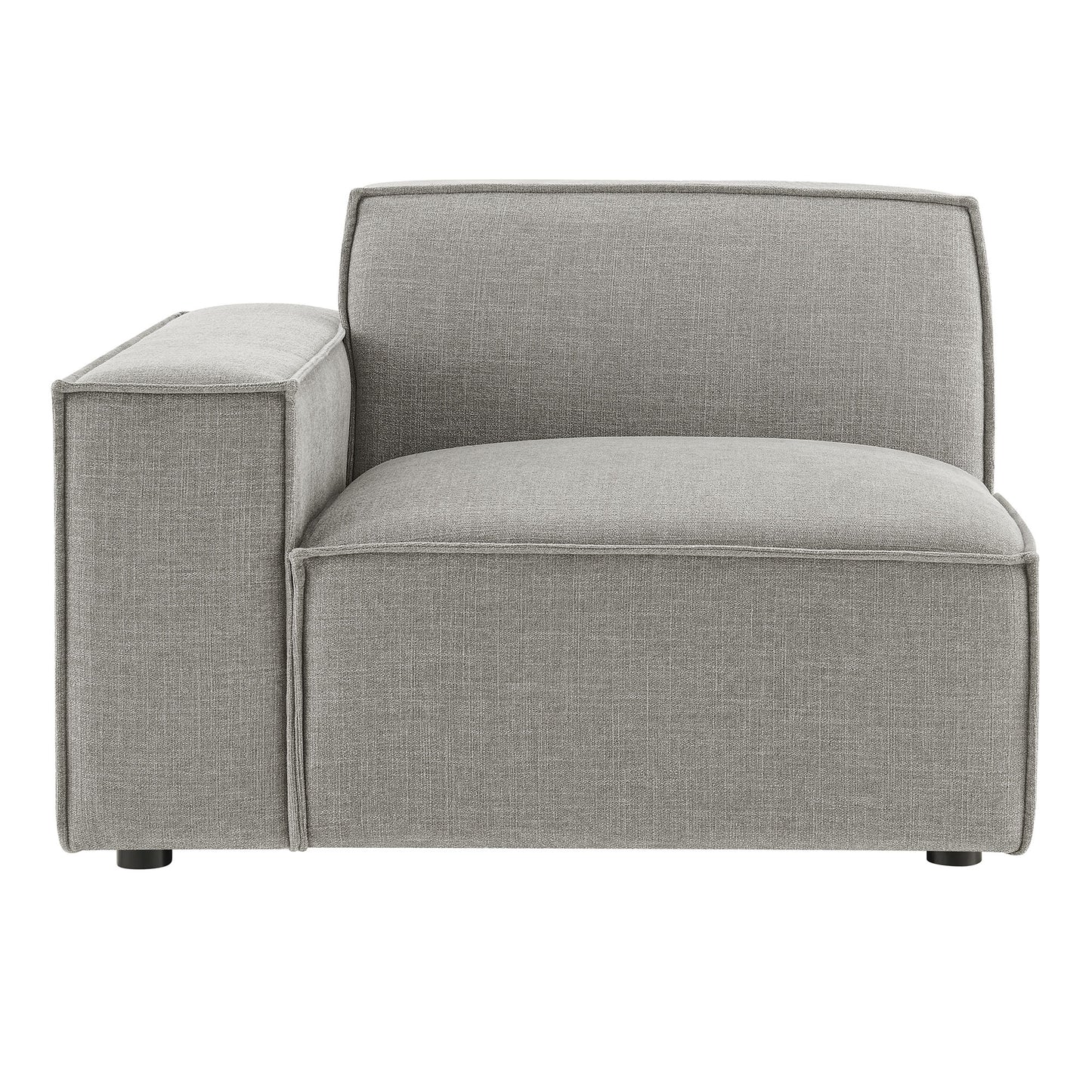 Restore Performance Fabric Upholstered Left-Facing Modular Lounge Chair by Modway