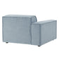 Restore Performance Fabric Upholstered Left-Facing Modular Lounge Chair by Modway
