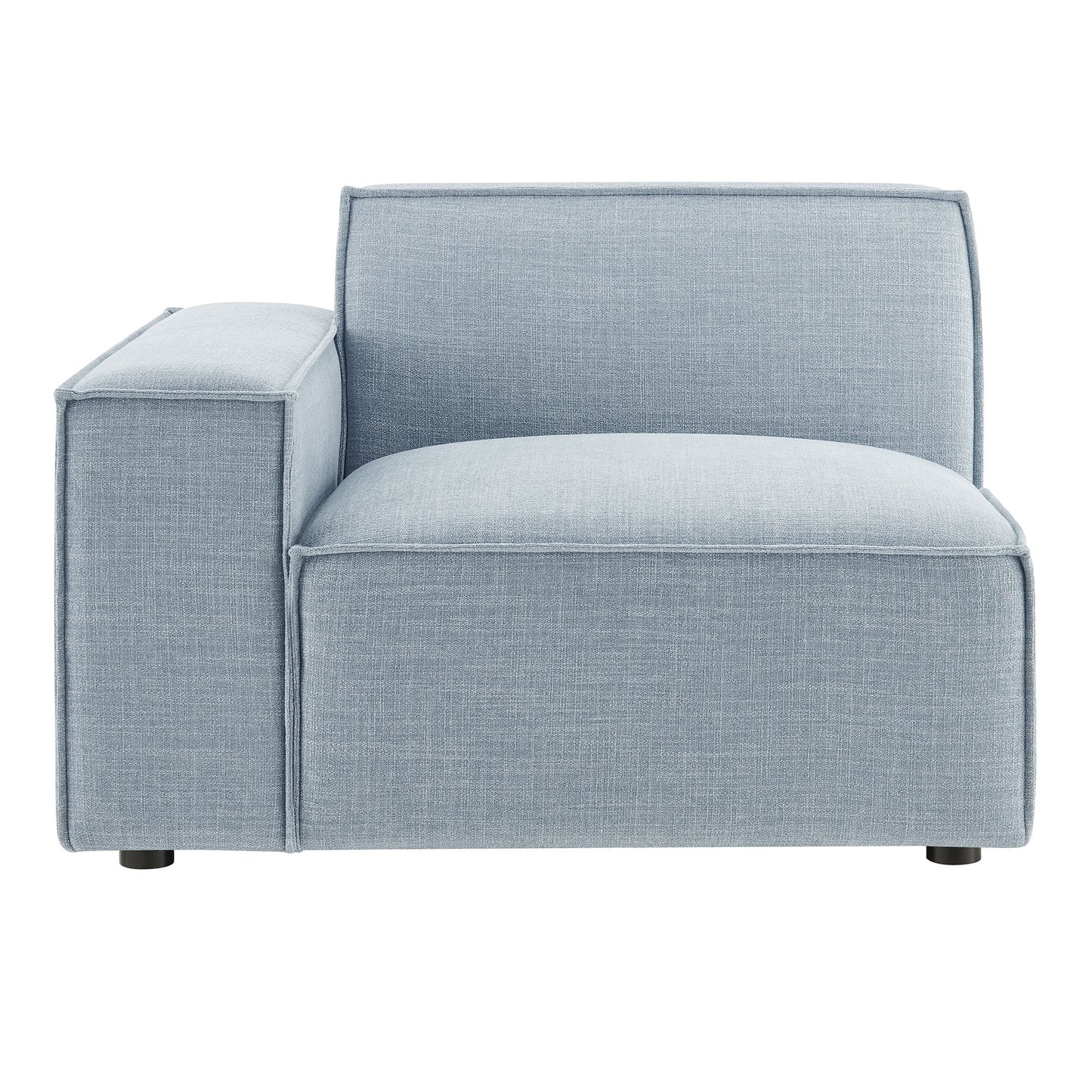 Restore Performance Fabric Upholstered Left-Facing Modular Lounge Chair by Modway