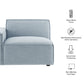 Restore Performance Fabric Upholstered Left-Facing Modular Lounge Chair by Modway