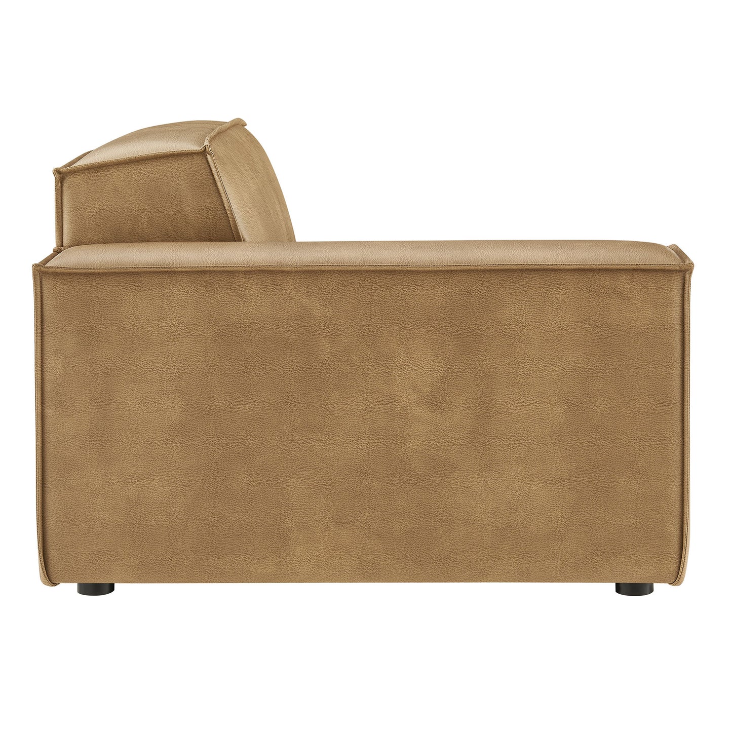Restore Vegan Leather Left-Facing Modular Lounge Chair by Modway