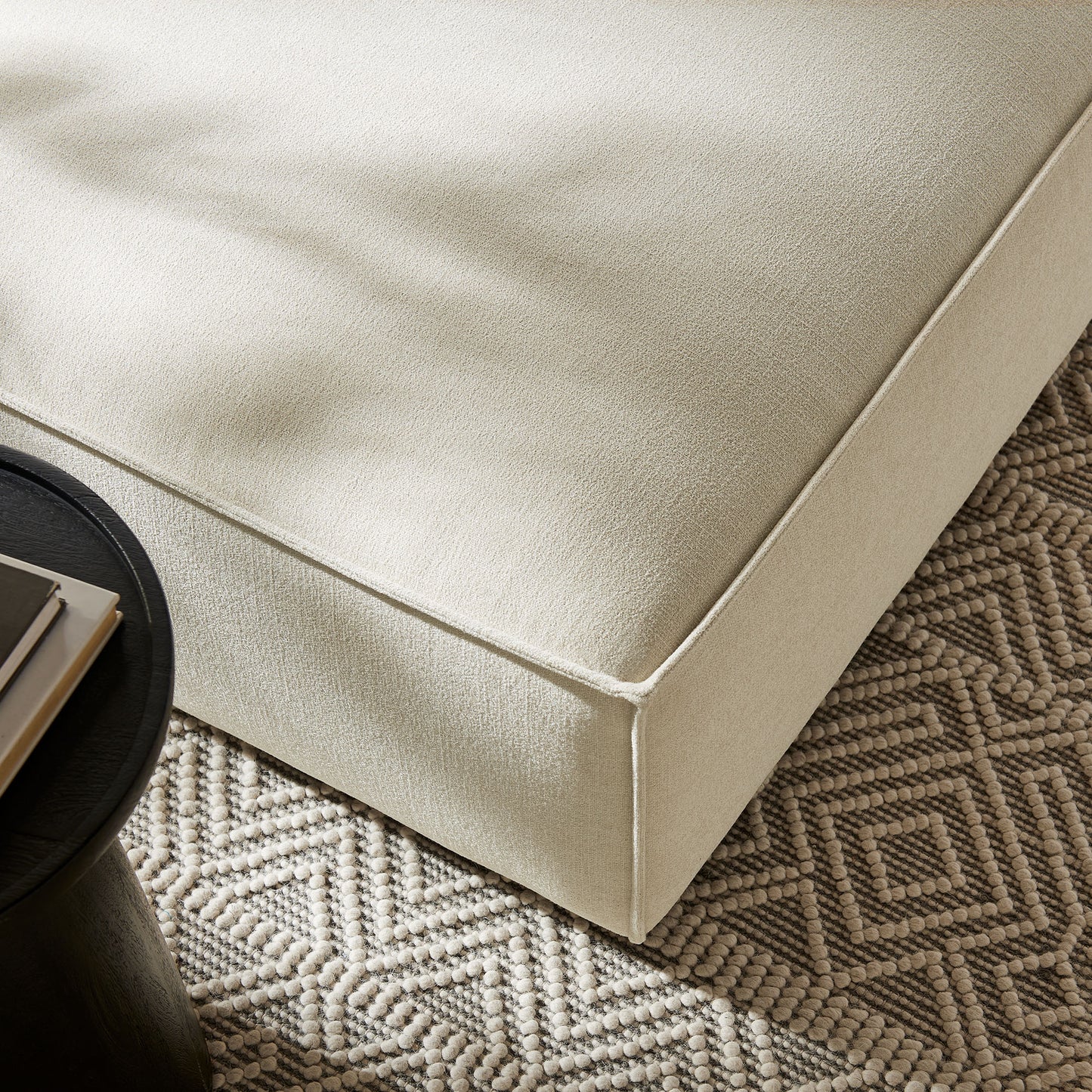 Restore Performance Fabric Upholstered Modular Ottoman by Modway