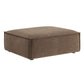 Restore Performance Fabric Upholstered Modular Ottoman by Modway