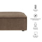 Restore Performance Fabric Upholstered Modular Ottoman by Modway
