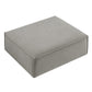 Restore Performance Fabric Upholstered Modular Ottoman by Modway