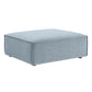 Restore Performance Fabric Upholstered Modular Ottoman by Modway
