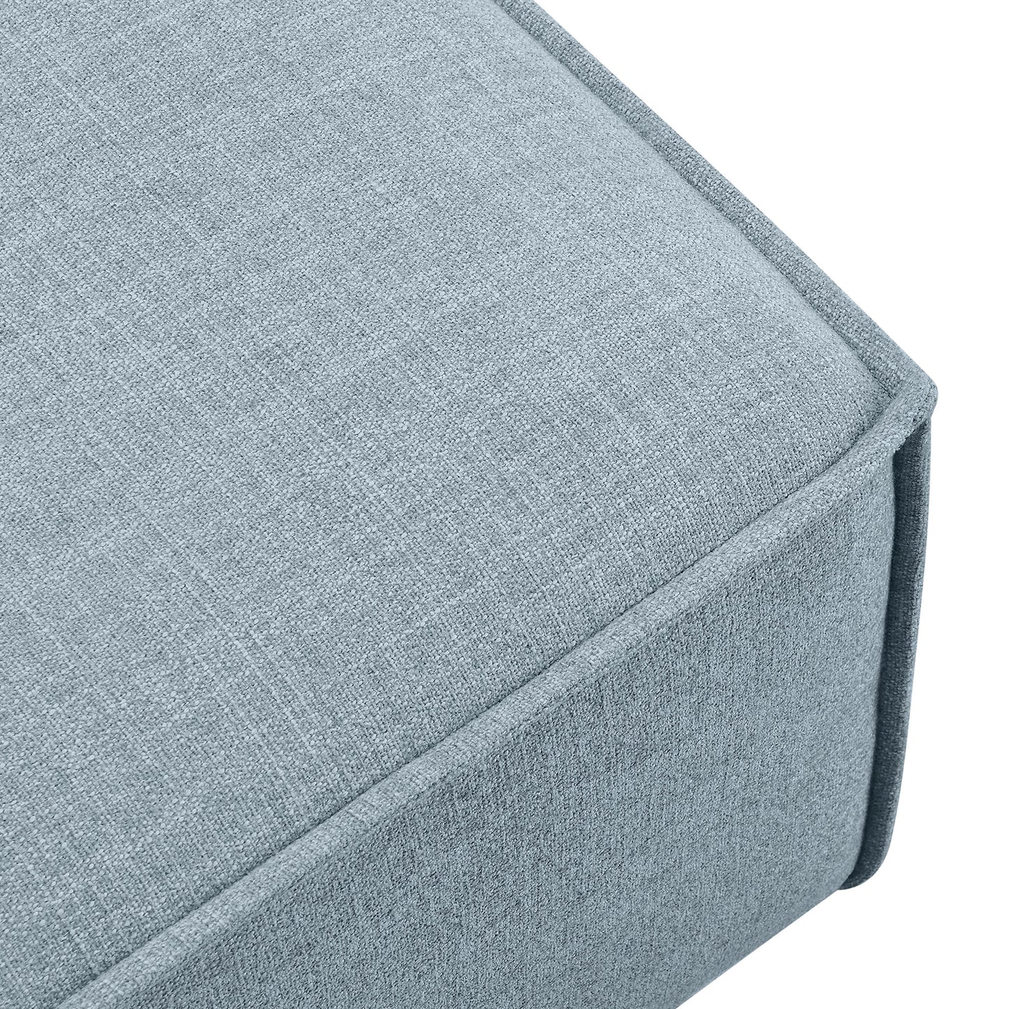 Restore Performance Fabric Upholstered Modular Ottoman by Modway