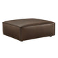 Restore Vegan Leather Modular Ottoman by Modway