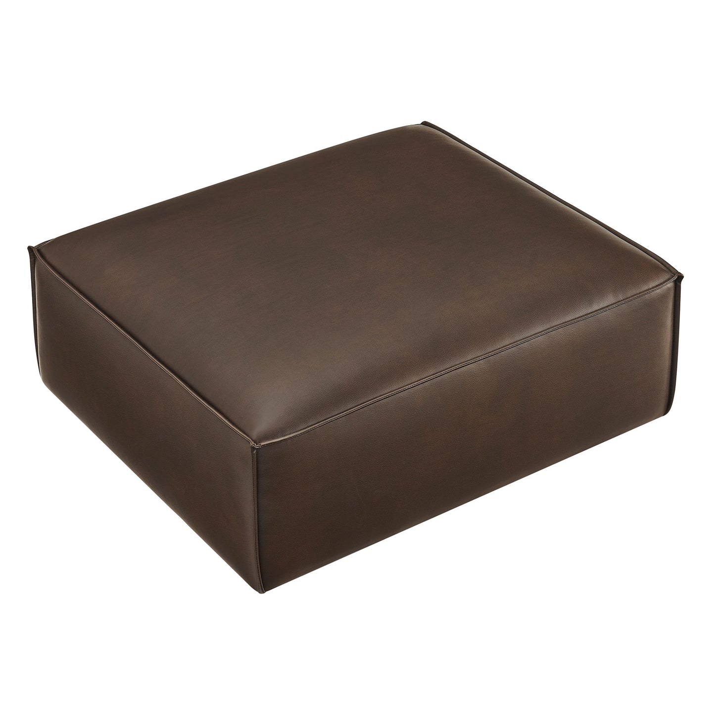 Restore Vegan Leather Modular Ottoman by Modway