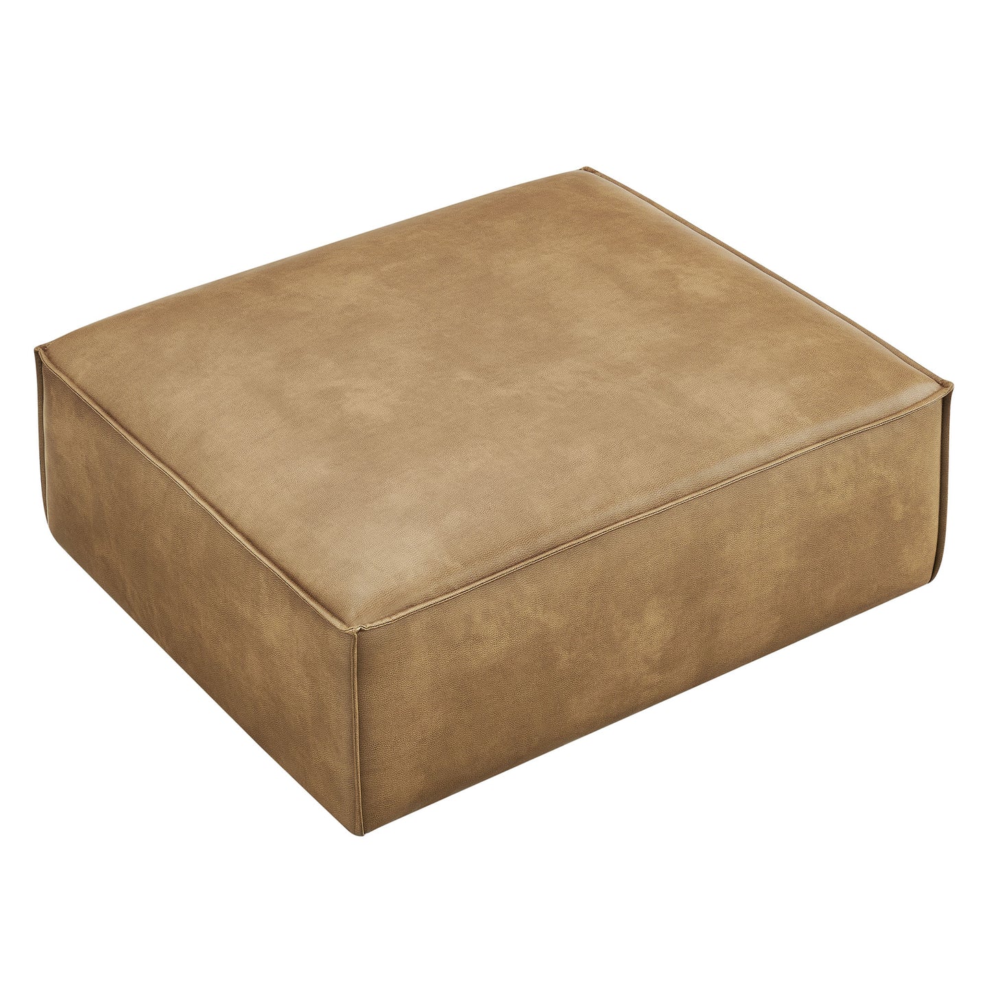 Restore Vegan Leather Modular Ottoman by Modway