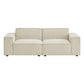 Restore 2-Piece Performance Fabric Upholstered Modular Loveseat by Modway