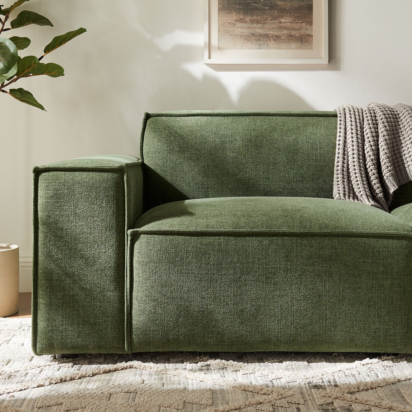 Restore 2-Piece Performance Fabric Upholstered Modular Loveseat by Modway