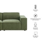Restore 2-Piece Performance Fabric Upholstered Modular Loveseat by Modway