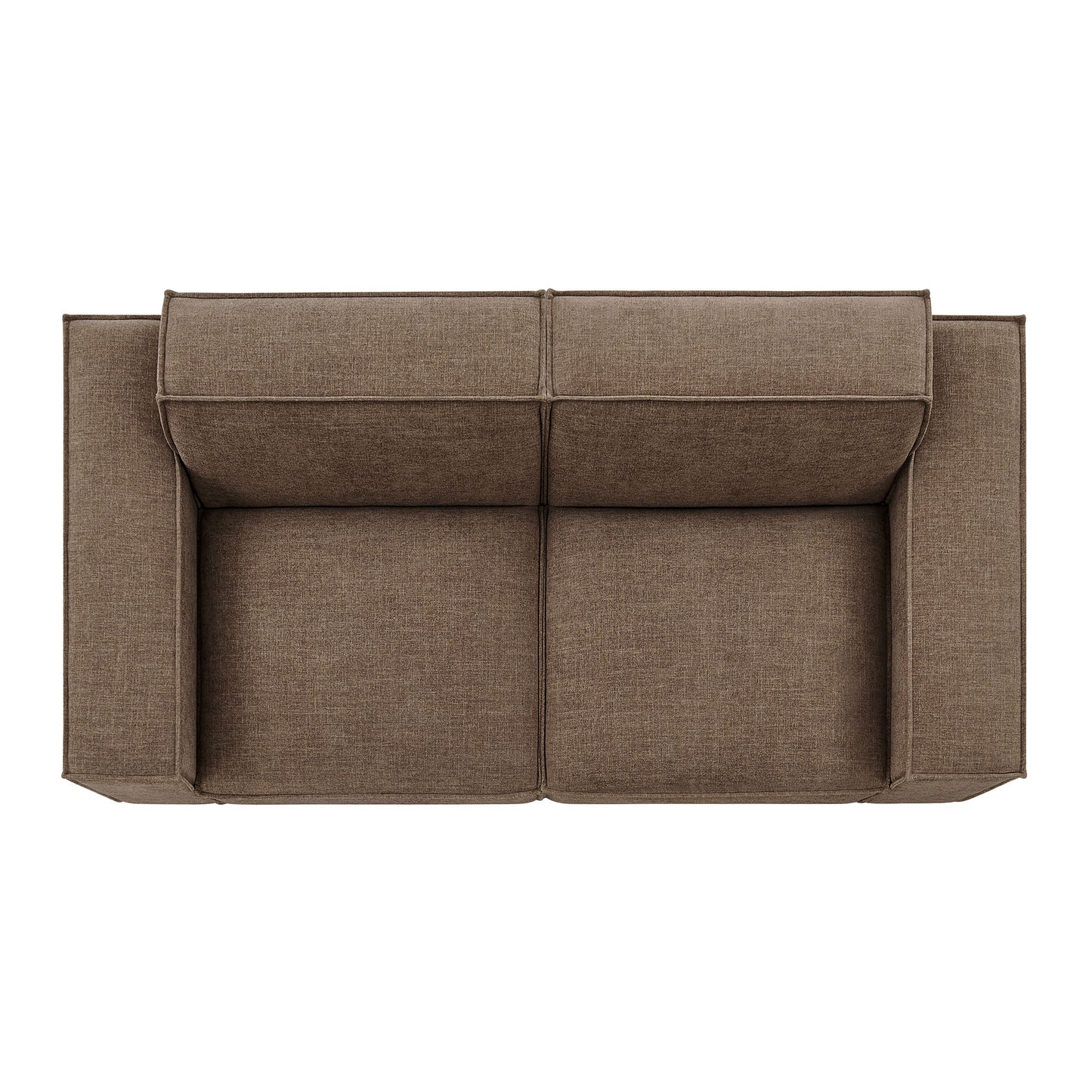 Restore 2-Piece Performance Fabric Upholstered Modular Loveseat by Modway