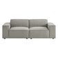 Restore 2-Piece Performance Fabric Upholstered Modular Loveseat by Modway