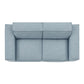 Restore 2-Piece Performance Fabric Upholstered Modular Loveseat by Modway