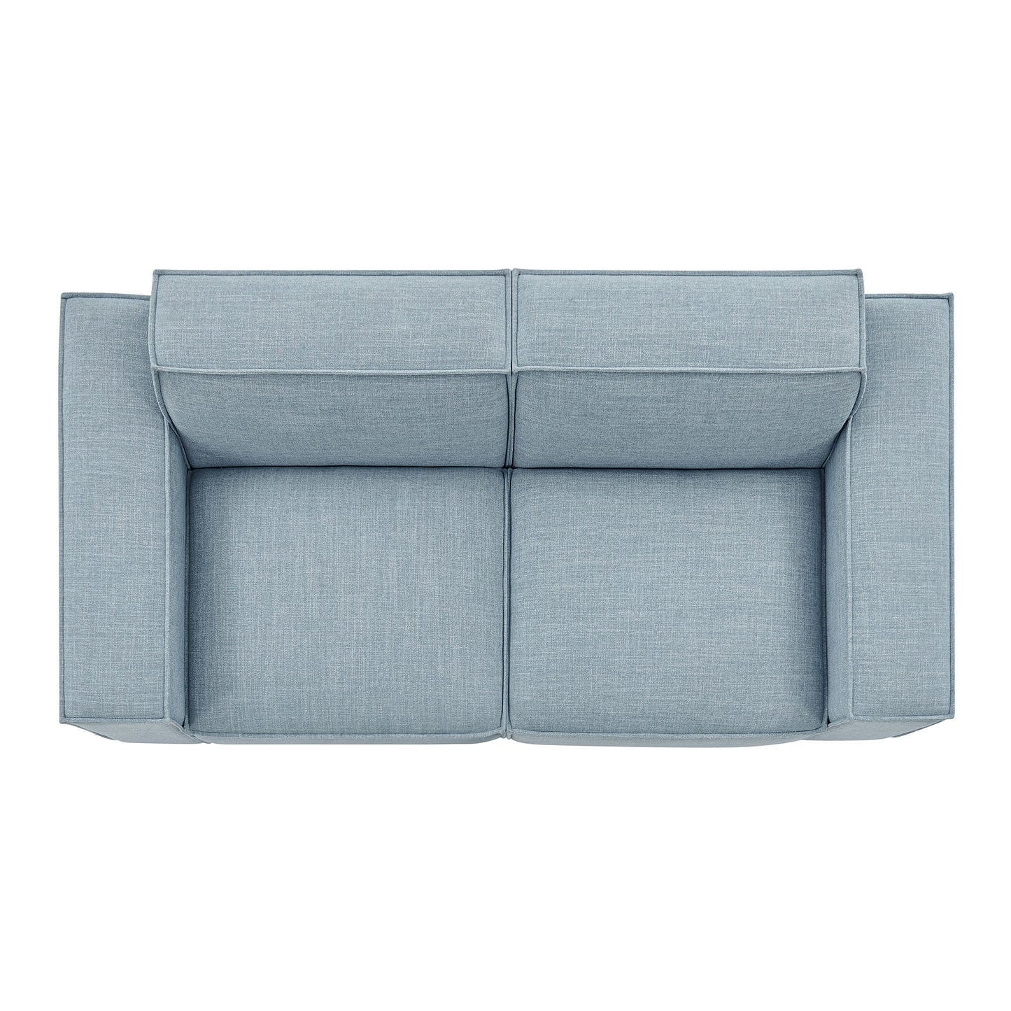 Restore 2-Piece Performance Fabric Upholstered Modular Loveseat by Modway