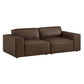 Restore 2-Piece Vegan Leather Modular Loveseat by Modway