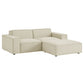 Restore 3-Piece Performance Fabric Upholstered Modular Loveseat with Ottoman by Modway