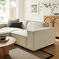 Restore 3-Piece Performance Fabric Upholstered Modular Loveseat with Ottoman by Modway