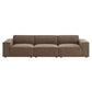 Restore 3-Piece Performance Fabric Upholstered Modular Sofa Set by Modway