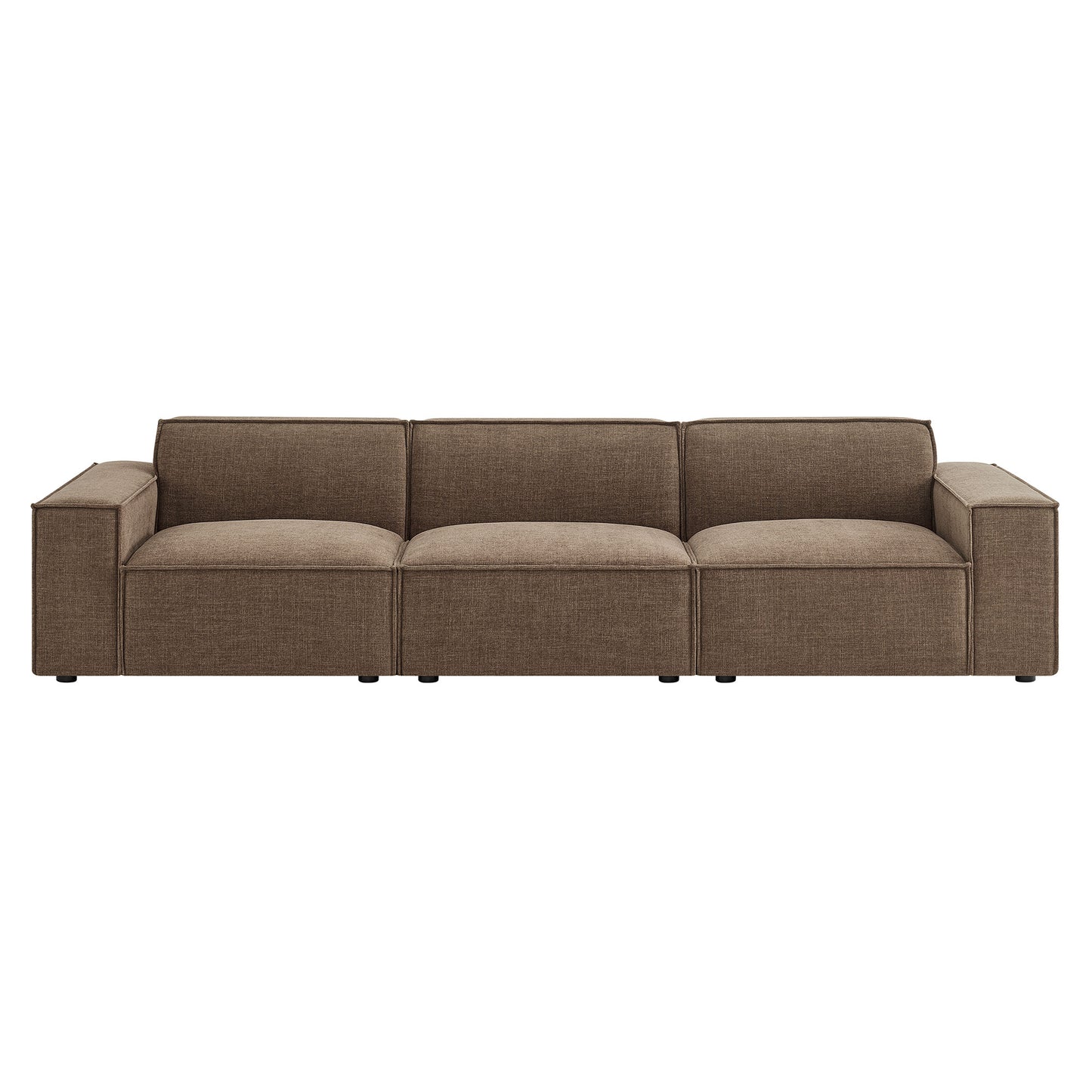 Restore 3-Piece Performance Fabric Upholstered Modular Sofa Set by Modway