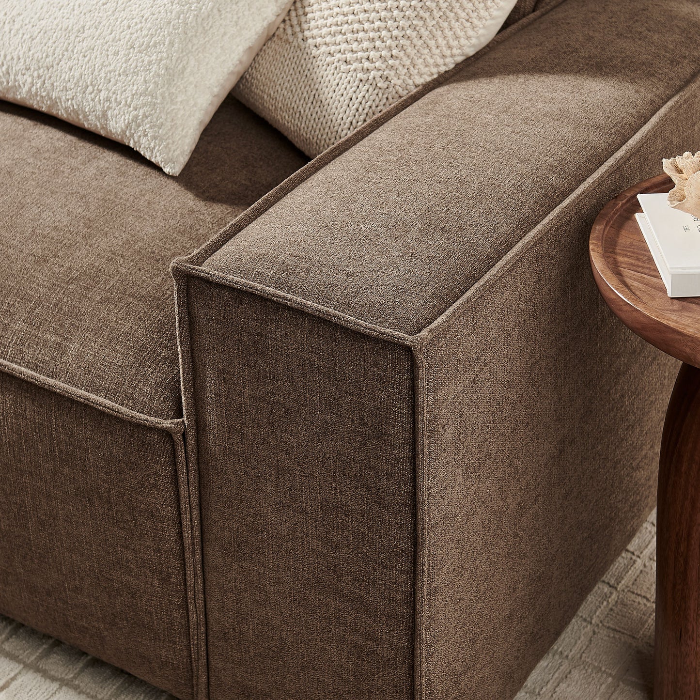 Restore 3-Piece Performance Fabric Upholstered Modular Sofa Set by Modway