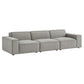 Restore 3-Piece Performance Fabric Upholstered Modular Sofa Set by Modway