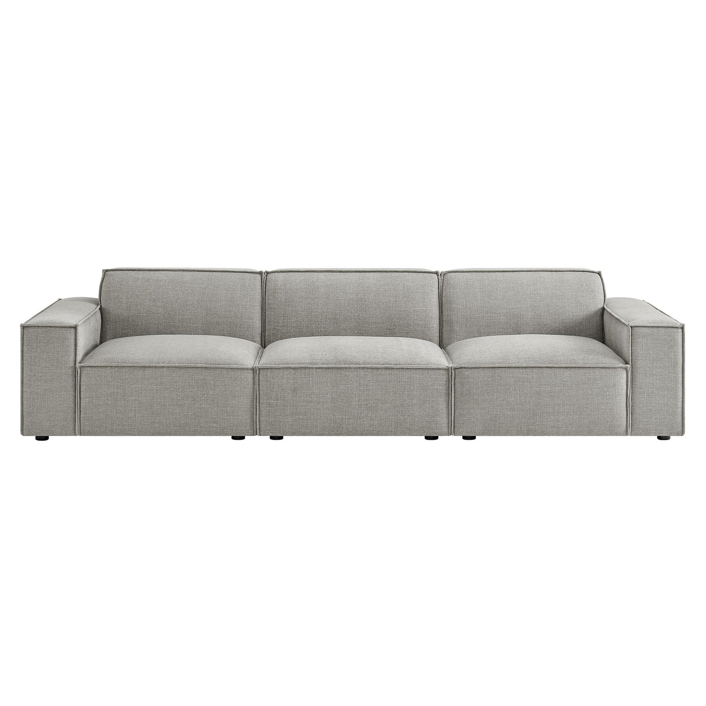 Restore 3-Piece Performance Fabric Upholstered Modular Sofa Set by Modway