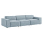 Restore 3-Piece Performance Fabric Upholstered Modular Sofa Set by Modway