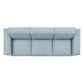 Restore 3-Piece Performance Fabric Upholstered Modular Sofa Set by Modway