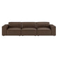 Restore 3-Piece Vegan Leather Modular Sofa Set by Modway