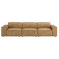 Restore 3-Piece Vegan Leather Modular Sofa Set by Modway