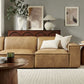 Restore 3-Piece Vegan Leather Modular Sofa Set by Modway