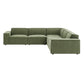 Restore 5-Piece Performance Fabric Upholstered Modular L-Shaped Sofa by Modway