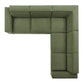 Restore 5-Piece Performance Fabric Upholstered Modular L-Shaped Sofa by Modway