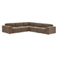 Restore 5-Piece Performance Fabric Upholstered Modular L-Shaped Sofa by Modway