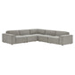 Restore 5-Piece Performance Fabric Upholstered Modular L-Shaped Sofa by Modway