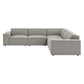 Restore 5-Piece Performance Fabric Upholstered Modular L-Shaped Sofa by Modway