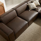 Restore 5-Piece Vegan Leather Modular L-Shaped Sofa by Modway