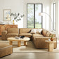 Restore 5-Piece Vegan Leather Modular L-Shaped Sofa by Modway