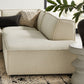 Restore 4-Piece Performance Fabric Upholstered Modular L-Shaped Armless Sectional Sofa by Modway