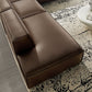Restore 4-Piece Vegan Leather Modular L-Shaped Armless Sectional Sofa by Modway