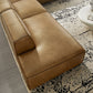 Restore 4-Piece Vegan Leather Modular L-Shaped Armless Sectional Sofa by Modway