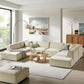 Restore 6-Piece Performance Fabric Upholstered U-Shaped Sectional Sofa by Modway