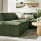 Restore 6-Piece Performance Fabric Upholstered U-Shaped Sectional Sofa by Modway