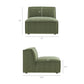 Restore 6-Piece Performance Fabric Upholstered U-Shaped Sectional Sofa by Modway