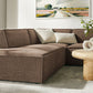 Restore 6-Piece Performance Fabric Upholstered U-Shaped Sectional Sofa by Modway